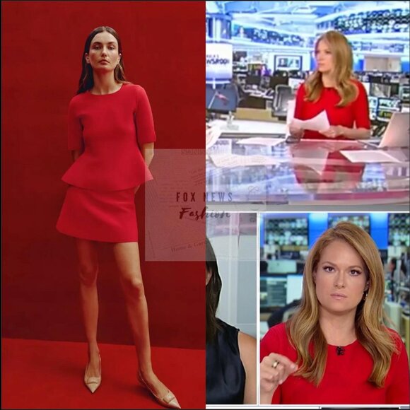 ZARA BASIC KNIT PEPLUM TOP AND PLAIN KNIT MINI SKIRT 2 PIECES SET NWT - Picture 1 of 11